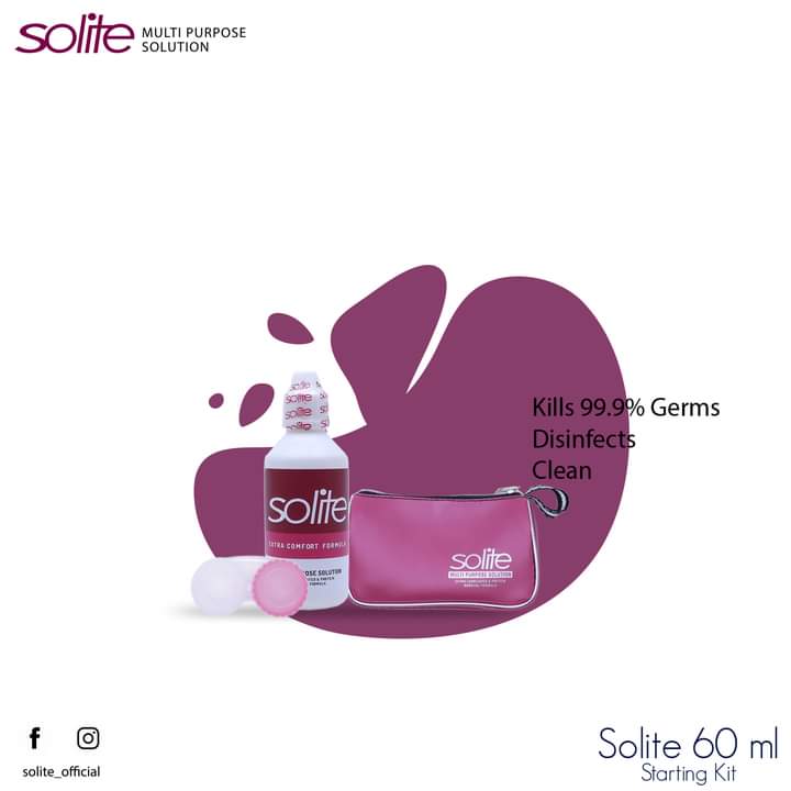 Solite multipurpose Solution - 60ml - Pouch pakaging